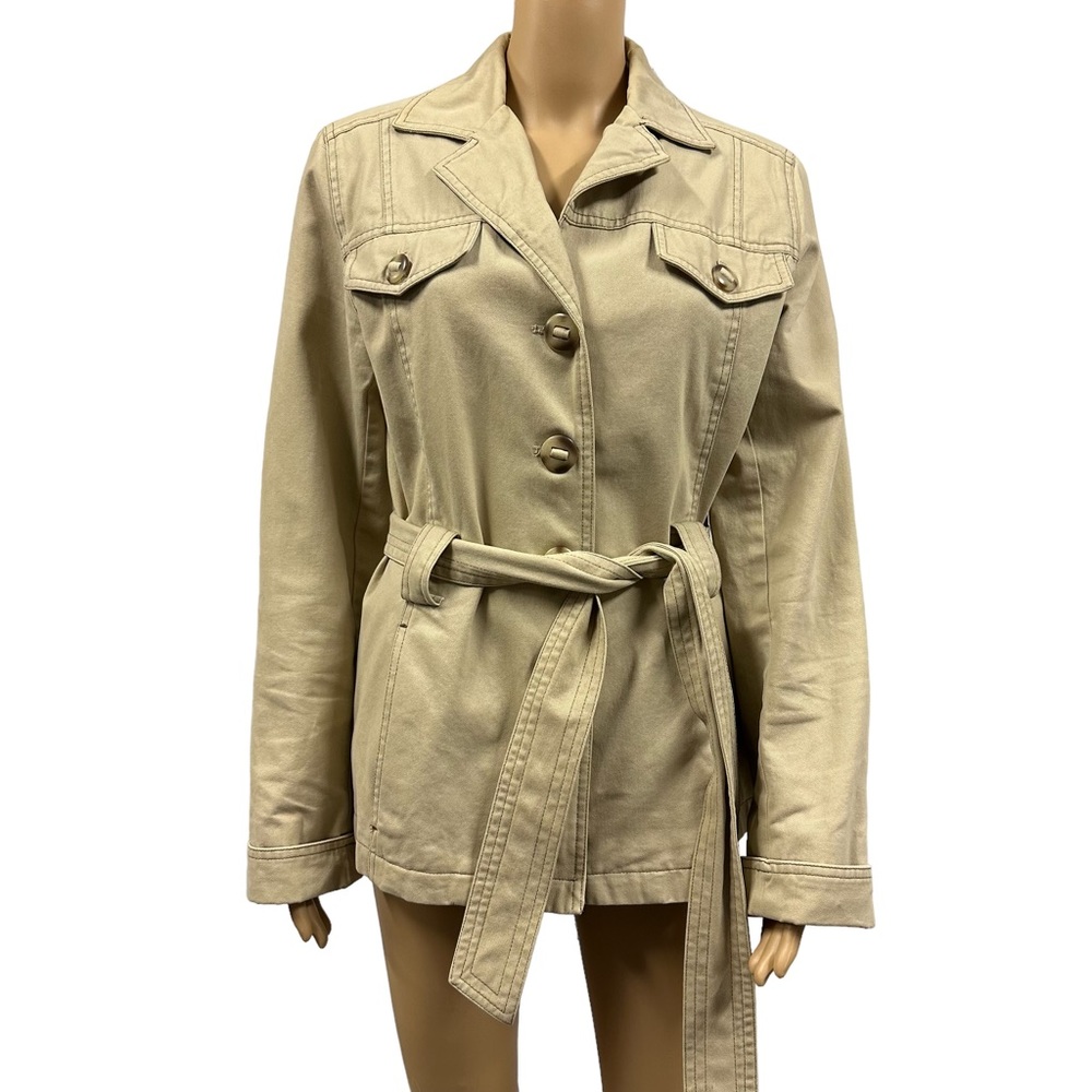 Braetan Women's Tan Pea Coat